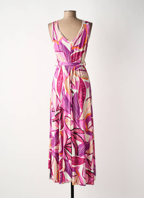 Rochie lungă violet TERRA DI SIENA femeie