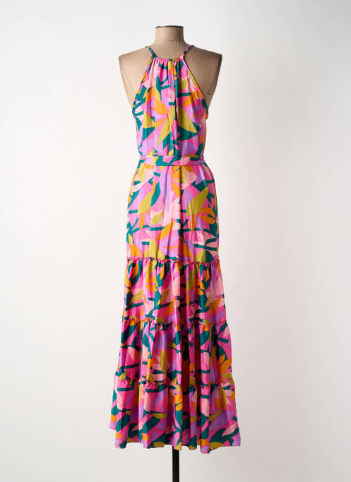 Rochie lungă violet GOLD & SILVER femeie