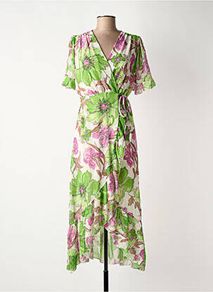 Rochie lungă verde TERRA DI SIENA femeie