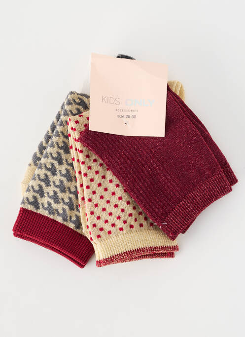 Șosete roșu ONLY fată