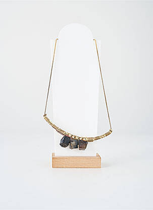 Colier auriu PIECES femeie