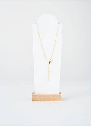 Colier auriu PIECES femeie