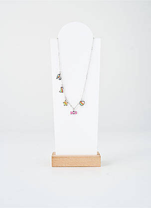 Colier roz TWICE AS NICE femme