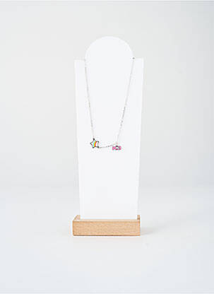 Colier roz TWICE AS NICE femme