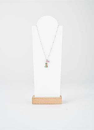 Colier roz TWICE AS NICE femme