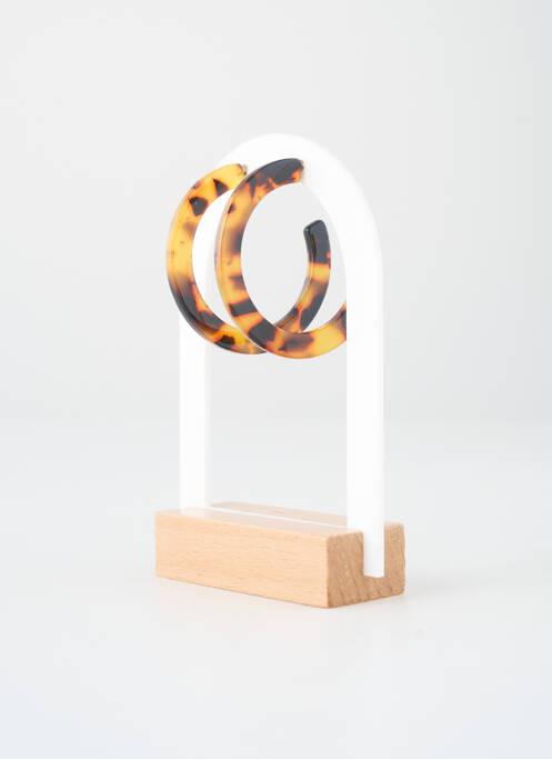 Cercei maro MANGO femme