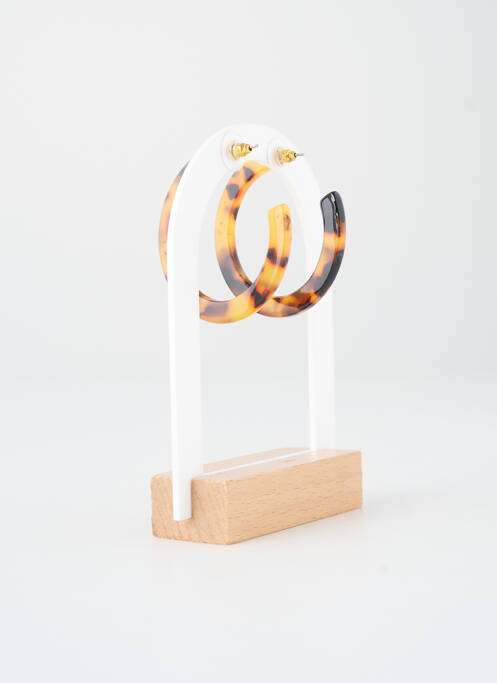 Cercei maro MANGO femme