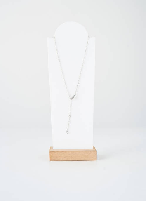 Colier argintiu PIECES femme