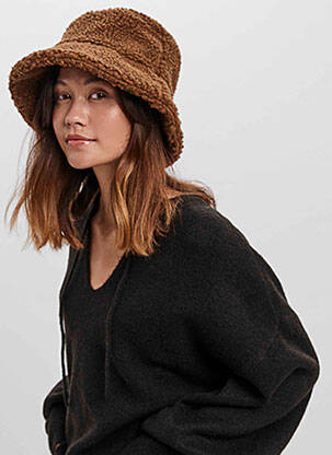 Pălărie maro VERO MODA femeie
