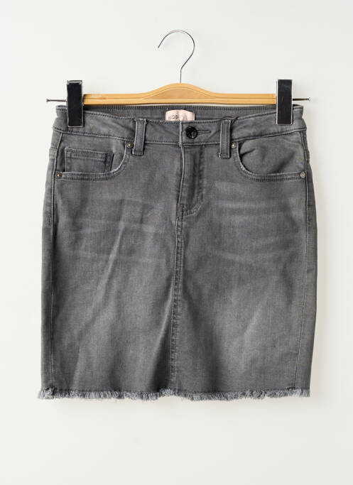 Fustă scurtă gri ONLY fată