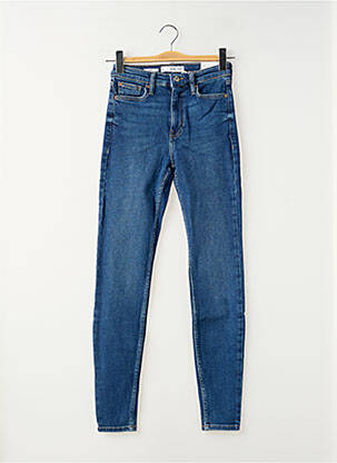 Blugi skinny albastru MANGO femeie