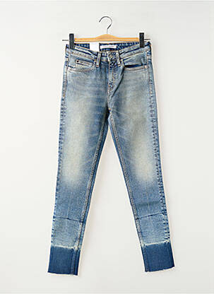 Blugi skinny albastru CALVIN KLEIN femeie