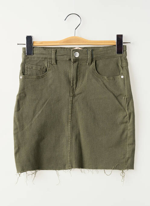 Fustă scurtă verde ONLY fată