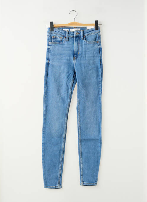 Blugi skinny albastru MANGO femeie