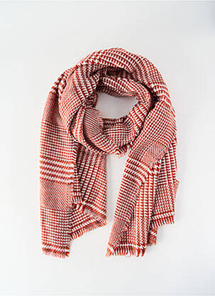 Eșarfă maro PIECES femeie