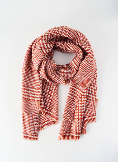 Eșarfă maro PIECES femeie