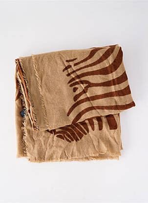 Eșarfă maro PIECES femeie