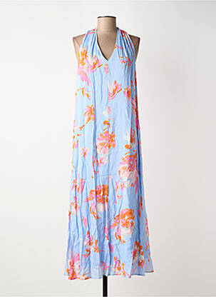 Rochie lungă albastru SENSO femeie