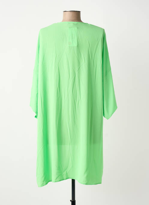 Vestă cu mâneci scurte verde SENSO femeie