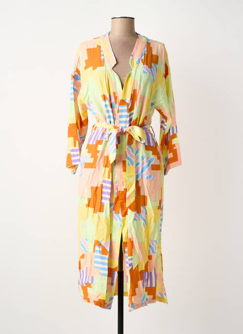 Rochie lungă galben NUMPH femeie