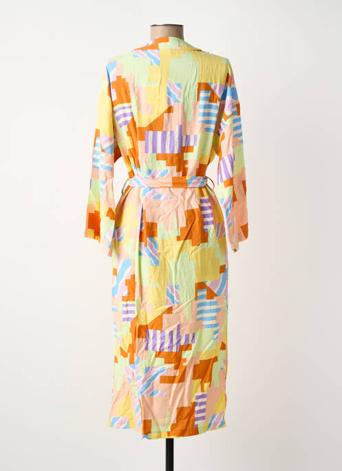 Rochie lungă galben NUMPH femeie