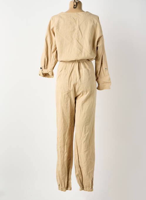 Salopetă-pantalon bej PULZ femeie