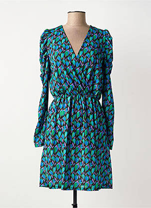 Rochie scurtă verde MORGAN femeie