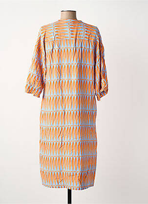 Rochie scurtă portocalie TERRE BLEUE femeie
