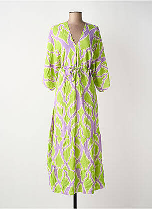 Rochie lungă verde TERRA DI SIENA femeie