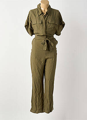 Salopetă-pantalon verde MANGO femeie