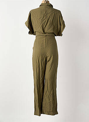 Salopetă-pantalon verde MANGO femme