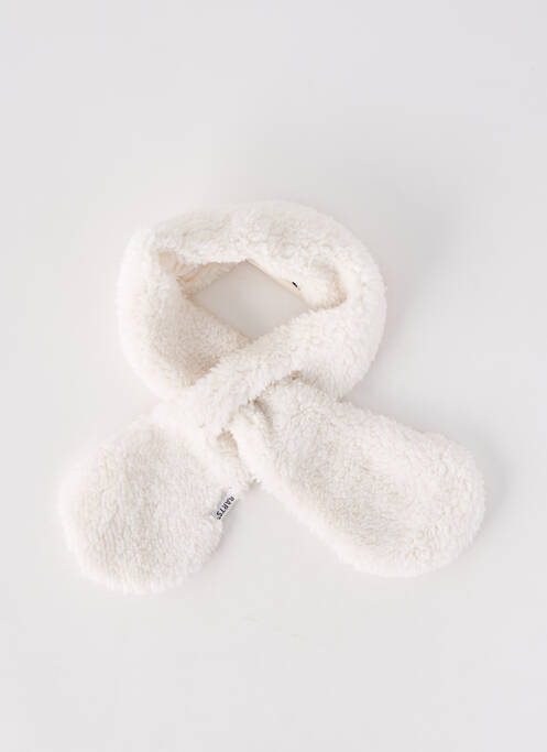 Eșarfă alb BARTS copil