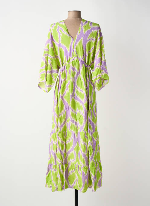 Rochie lungă verde TERRA DI SIENA femeie