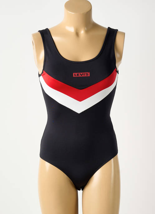 Costum de baie dintr-o singură piesă negru LEVIS femeie