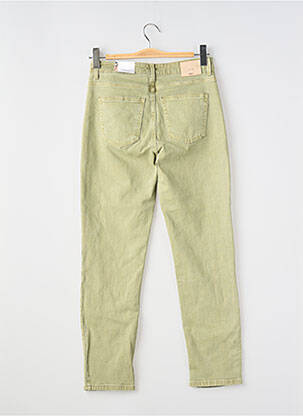 Pantalon slim verde ONLY femeie