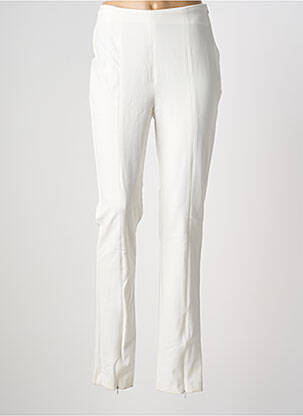 Pantalon chino alb MORGAN femeie
