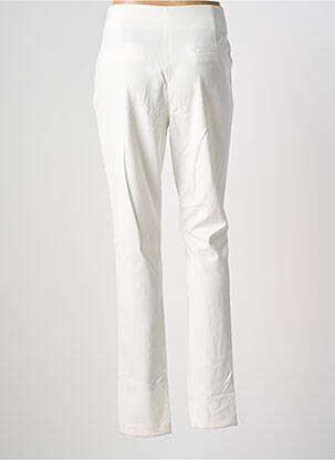 Pantalon chino alb MORGAN femeie