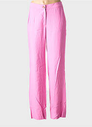 Pantalon larg roz TERRE BLEUE femme