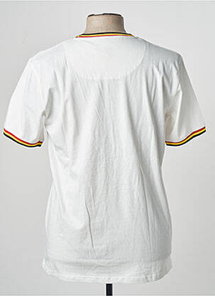 Tricou alb ZEB STYLE LAB  bărbat