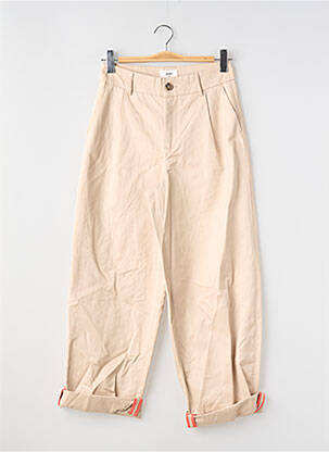 Pantalon drept bej OBJECT femeie