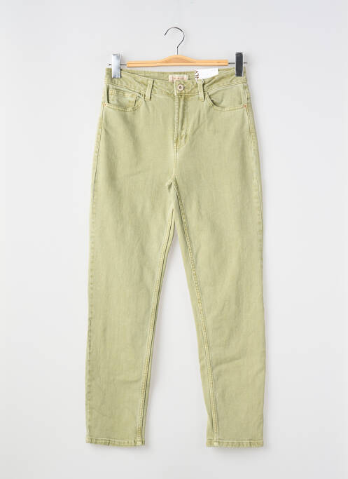 Pantalon slim verde ONLY femeie