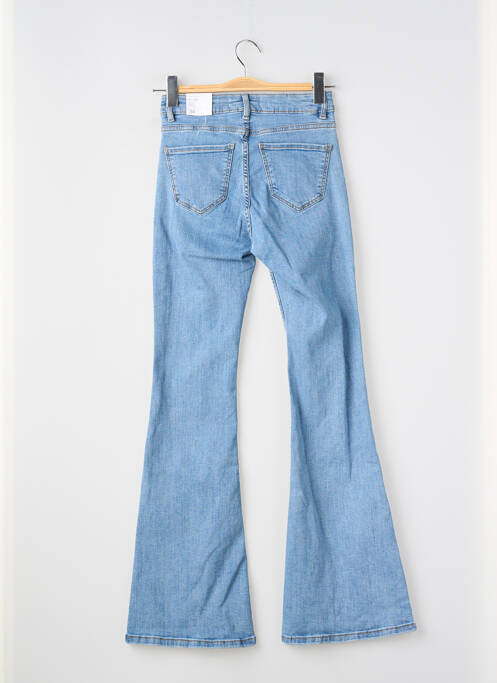 Blugi cu croială evazată albastru MANGO femeie