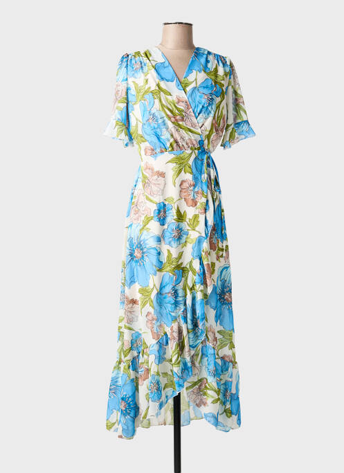 Rochie lungă albastru TERRA DI SIENA femeie