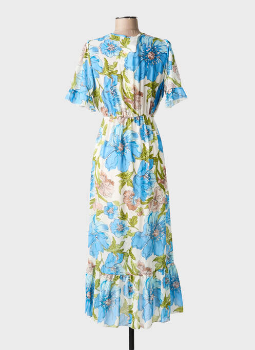 Rochie lungă albastru TERRA DI SIENA femeie