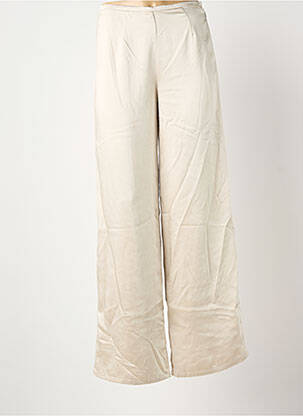 Pantalon larg bej ONLY femeie