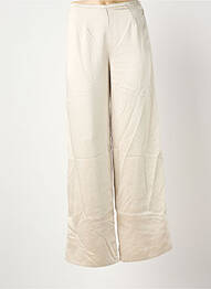 Pantalon larg bej ONLY femme