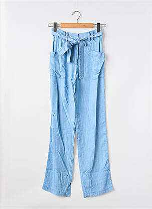 Pantalon drept albastru VILA femeie