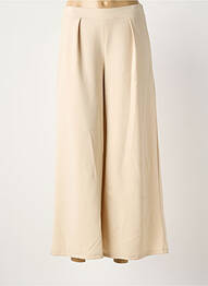 Pantalon evazat bej TERRA DI SIENA femme