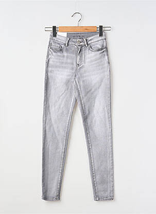 Blugi cu croială slim albastru VILA femeie