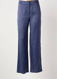 Pantalon drept albastru VILA ROUGE femme